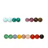 2/3/4mm Jade Natural Contas de Arroz Contas Soltas Miçangas Artesanais DIY Pulseira de Cristal Acessórios Contas Soltas de Jade
