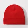 Gorro de Punto Cálido Nuevo para Otoño e Invierno Gorro de Lana Mezclada con Cachemira Circunferencia de Cabeza Grande Versátil Protección para los Oídos Gorro para el Frío Venta Directa de Fábrica