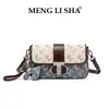 Novo de Fábrica Etiqueta Personalizada Logo em Relevo Moda Tendência Bolsa Pequena Quadrada de Ombro Cruzado Versátil Bolsa de Mão para o Dia a Dia