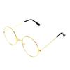 Gafas de Sol Redondas Retro, Espejos de Príncipe para Adultos, Gafas de Sol de Boda para Hombres y Mujeres, Espejos Redondos de Metal de Sapo, Gafas de Puesto Callejero