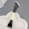 Cepillo de Maquillaje Portátil de Doble Extremo Más Vendido Transfronterizo, Brocha para Base, Brocha para Contorno, Brocha para Polvo Suelto, Brocha para Contorno, Herramienta de Belleza Multifuncional