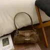 Bolso bandolera pequeño, fresco, con hebilla azul, un bolso de mano moderno y elegante para mujer para otoño, un bolso cruzado nuevo de nicho