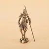 Adornos de Escritorio de Mono Rey del Infierno de Latón Lucha contra Buda Artesanías de Tallado en Bronce Adornos Mono Cielo Gran Sabio Adornos de Mano