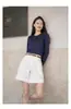 Nuevo cárdigan de punto para mujer de lana 100% con cuello redondo, popular y elegante, hecho de hilo Yangzi, lavable a máquina, lana Puyuan