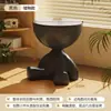 Mesa de noche única y creativa, mesa auxiliar para sofá, mesa de centro de tapa plana, mesa auxiliar para sala de estar, mini mesa de rincón, mesa de noche para dormitorio