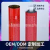 Dos Dosis de Material de Empaque de Tubo de Aluminio Puro, Tubo Metálico para Crema de Tinte para el Cabello, Tubo de Aluminio para Crema de Manos, Tubo de Aluminio con Revestimiento Interior para Cabezal Limpiador