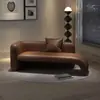 Tumbona Minimalista Italiana para Sala de Estar Sofá Individual Sillón de Descanso Hotel B&B Asiento de Sofá de Ocio Apartamento Pequeño Tumbona