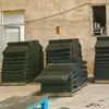 Soportes de Saddle de Goma Enrollable de Acero-Aluminio para Puertos de Almacenamiento, Soportes de Saddle de Acero Resistente con Amortiguación Antideslizante, Fabricante de Almohadillas de Goma Absorbentes de Impactos