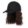 Sombrero Peluca Todo en Uno Peluca de Moda para Mujer Sombrero Bobo Bobo Todo el Año Cabello Corto Rizado Nuevo Punto Venta al por Mayor