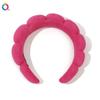 Qiyue - Accesorios para el cabello de alta calidad, estilo europeo y americano, para mujer, con esponja de baño y nubes, para desmaquillar y peinar el cabello
