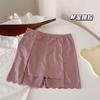 Pantalones cortos de seguridad nuevos para mujer, bloque de entrepierna, zona triangular, doble capa anti-exposición, leggings sin costuras para mujer, verano caluroso