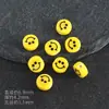 Colección de Cuentas Cerámicas de Caras Sonrientes de Colores Accesorios de Joyería DIY para Pulseras y Collares de Niños Cuentas de Expresión Cuentas Sueltas