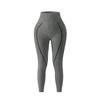 Calças de Yoga Sem Costura Tk para Mulheres Coração de Pêssego Esportivas de Secagem Rápida Calças Levanta Bumbum Justas Treino Fitness Roupa Exterior Calças Nove Pontos