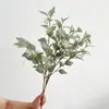 Flores Artificiales con Hojas de Yang, Shanling, Hibisco Silvestre, Exhibición para Mesa de Comedor de Sala de Estar Estilo Chino, Ramo de Mano para Boda al Aire Libre