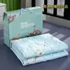 Colcha de Verão, Colcha de Ar Condicionado, Colcha de Presente Promocional, Colcha Refrescante de Verão, Conjunto com Caixa de Presente, Promoção de Inauguração, Colcha de Verão em Algodão Lavado, Colcha Infantil