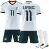 2526 Copa del Mundo No. 14 Jersey de Casa Blanco 9 Raul 22 Losano México Uniforme de Fútbol de Visitante Conjunto