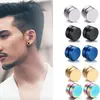 Pendientes de Clip Magnéticos de Estilo Coreano de Venta Caliente Transfronterizos Sin Perforación Redondos Simples Magnéticos Falsos en Stock Venta al Por Mayor