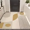 Tapete de piso para cozinha em PVC antiderrapante à prova de óleo lavável com pano capacho sem lavagem tapete especial para pés para soleira tapete de novo estilo corte de tapete