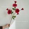 Nova Flor Artificial 7-Cabeças Rosa Austin Decoração Suave Salão de Casamento Decoração de Rosa Vaso Exposição de Flores em Estoque