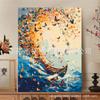 Pintura al Óleo Digital DIY Mariposa Popular Tamaño Grande Pintura Acrílica Pintura Decorativa Hecha a Mano para Sala de Estar y Dormitorio