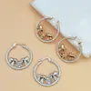 Pendientes de Aro de Elefante de Diseño de Moda de Venta Caliente Transfronteriza Pendientes de Unicornio de Temperamento Hebillas para Orejas Pendientes de Animales de Caballo