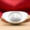 Lingote de Plata de Aleación Estilo Chino Barra de Plata Imitación Decoración para Atraer Riqueza, Adecuado para Recepción de Tienda, Escritorio de Oficina y Regalos Navideños