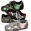 Diseño retro de bloques de color, zapatillas de entrenamiento alemanas estilo ballet para mujer, nueva colección otoño 2026, zapatos deportivos y casuales de tiras cruzadas, modernos y versátiles