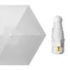 Sombrilla Formulada con Ocho Varillas y Cinco Pliegues Sombrilla Protectora del Sol 8K Goma Negra Plegable Ultraligera de Bolsillo Sombrilla para el Sol para Hombres y Mujeres