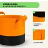 Bandejas para cultivo de plantas transfronterizas de gran tamaño, bolsas para plántulas de jardinería, bolsas de plantación de tela no tejida engrosada y duradera