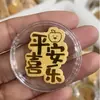 Shuibeike Mismo Estilo Oro Puro 2mg Riqueza Princesa Por Favor Hazte Rico Riqueza Adhesivo Pegatina para Teléfono Regalo Promocional Mayoreo