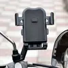 Soporte de Teléfono Mejorado y Engrosado para Bicicleta de Montaña, Soporte de Navegación para Vehículo Eléctrico y Motocicleta, Amortiguador de Vibraciones y Antivibración, Universal para Vehículos