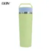 Taza Termo de Acero Inoxidable Qan304 Transfronteriza de Doble Capa al Vacío de Gran Capacidad Hervidor de Agua para Exteriores Portátil con Asa