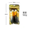 Set de Brochas de Maquillaje de 10 Piezas Listo para Usar para Principiantes del Fabricante, Color Caramelo, Fibra de Color, Herramientas de Maquillaje, Modelo Popular de Venta Transfronteriza