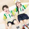 Uniformes Escolares Primarios, Trajes de Verano de Manga Corta para Niños y Niñas, Uniformes de Jardín de Infancia, Uniformes Unificados de Clase para Maestros, Trajes Deportivos
