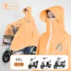 Impermeable para Motocicleta Eléctrica para Mujer, Engrosado y Largo, Poncho Especial a Prueba de Lluvia para Adultos para Ciclismo