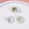 Flor de Cristal Pétalo de Hada Super Envejecida Racimo de Flores Trenzado a Mano con Cuentas Pasador de Pelo Accesorios para el Cabello Pendientes Material Venta al por Mayor