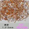 Diamantes Zirconio Naranja-Rojo de Fondo Plano 5A Lote Completo de Adornos de Diamantes Brillantes que No se Caen Lote Mixto de Diamantes para Uñas Mini Forma Marquise