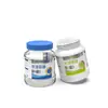Botella de producto de salud de aceite de pescado para mascotas de alta gama de 1000 ml, botella de plástico para mascotas para tabletas de vitamina calcio, botella dispensadora de gránulos de caramelo gomoso