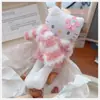 Solo Ropa para MuñecasConjunto de Suéter y Bufanda de Lana Lindo y Moderno para Muñecas, Adecuado para Juguetes de Peluche Kt de Piernas Largas