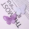 Patrón de Pintura al Óleo Retro Gradiente Acrílico Mariposa DIY Pasador para el Cabello Tocado Funda para Teléfono Móvil Zapato con Agujero Flor de Zapato Accesorios