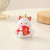 Artesanía de resina con diseño de gato de la suerte para el pasillo, el escritorio del hogar, decoración, regalo de inauguración de la casa, regalo de bendición, venta directa de fábrica al por mayor