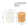 Xiongwei Série Embossada DIY Molde de Silicone Cilíndrico Diamante Girassol Favo de Mel Engrenagem Laço de Lã Molde de Silicone