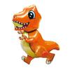 Globo de Película de Aluminio de Dinosaurio de Dibujos Animados 3D Estegosaurio Triceratops Fiesta de Cumpleaños Infantil Globo Decorativo de Papel de Aluminio
