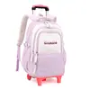 Mochila Escolar Infantil Natural Fish Grade 3-6 Mochila Escolar de Estudante de Escola Primária Grande Capacidade Mochila de Estudante de Ensino Médio Escadas Subindo