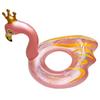 Nova coroa Swan Swim Ring Baby 0-3 Anos de idade Anel de assento de natação Crianças lantejoulas em pó Swan assento inflável Barco Anel de natação