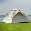 Barraca de Camping para Uso Externo Equipamento de Camping para Uso Externo Barraca de Camping Dobrável Portátil Totalmente Automática de Abertura Rápida Barraca de Camping para Uso Externo à Prova de Intempéries