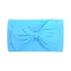 Diadema Elástica de Nylon Tejida a Mano de Color Sólido con Lazo de Ala Ancha para Niños, Amazon Europeo y Americano Transfronterizo, Accesorios para el Cabello Infantil 228