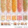 Ultra-fino glitter ultra-fino nail art lantejoulas gradiente terno unha polonês gotas cola fluxo de cânhamo material explosões transfronteiriças atacado