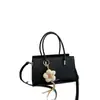 Bolso de Mano de Alta Gama Estilo Coreano para Mujer 2026 Nuevo Otoño Gran Capacidad para Viajar al Trabajo Bolso de Hombro Único Bolso Cruzado Versátil Tipo Cubo