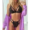 CI Cross-Border B02567 Conjunto de Lingerie Sexy Moderno de Renda Novo Primavera/Verão em Estoque para Mulheres na Europa e América